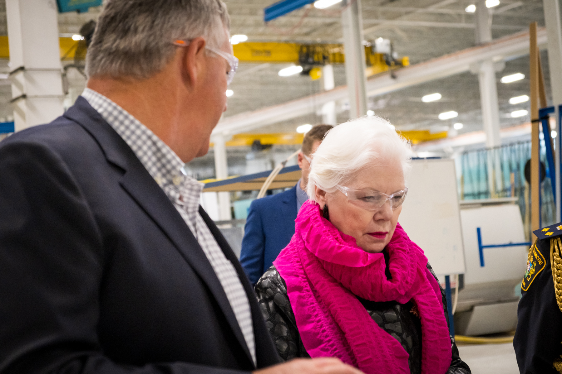 Richard Wilson discusses sustainability with Lt. Gov. of Ontario